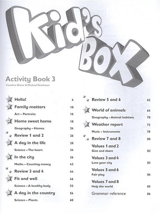 Kids box activity book