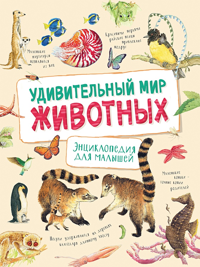 Мир животных в волшебных картинках книга