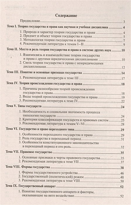 Теория государства и права учебник в схемах и таблицах