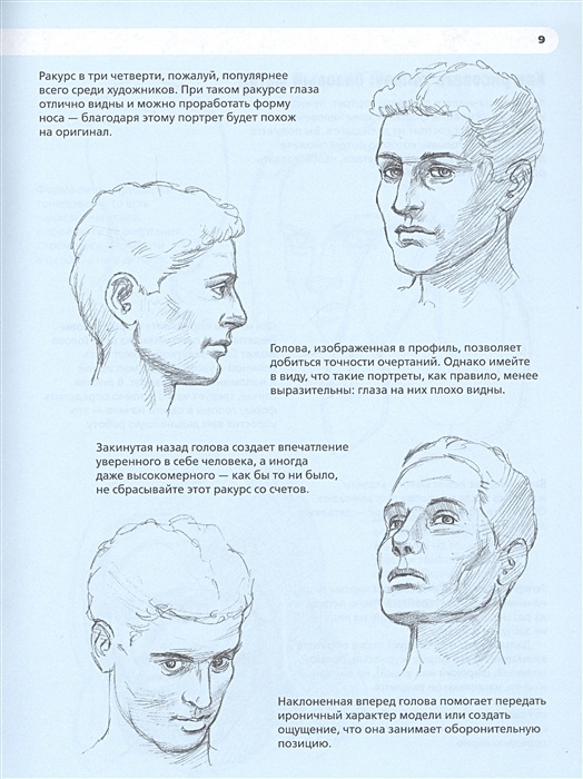 Книга как рисовать портреты