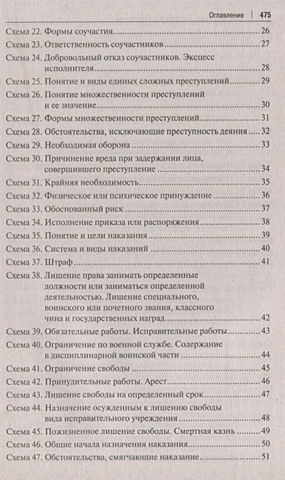 Уголовное право в схемах и таблицах бриллиантов