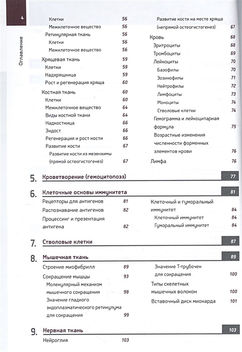 Гистология в таблицах и схемах кузнецов