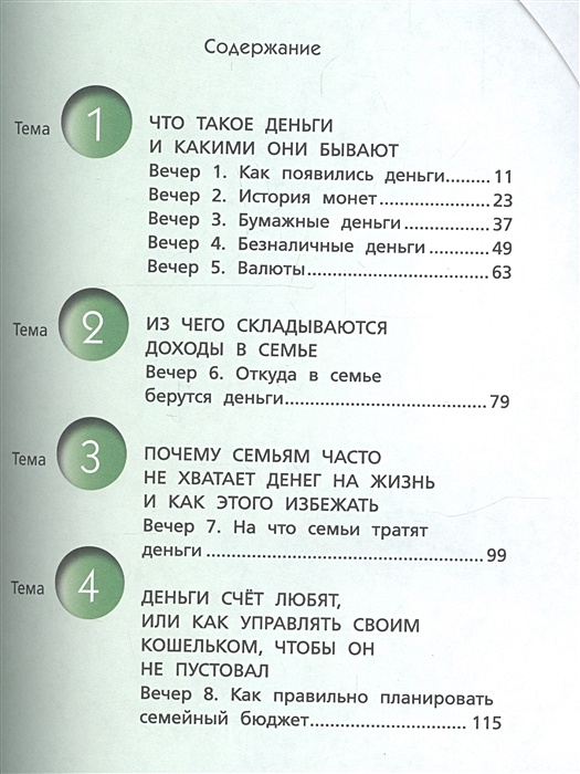 Программа по финансовой грамотности 4 класс