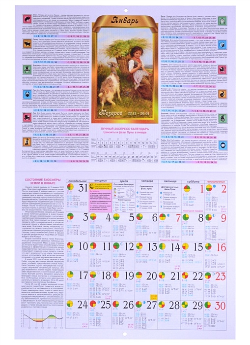 Астрологический календарь на апрель 2024