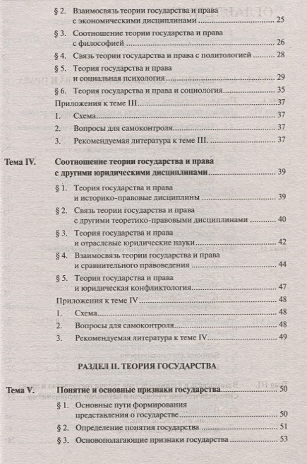 Теория государства и права учебник в схемах и таблицах