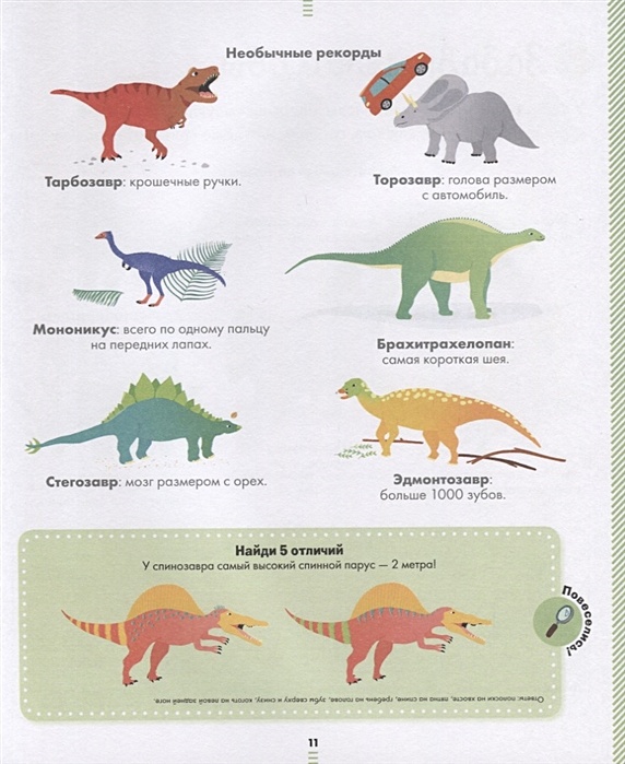 Такие разные динозавры энциклопедия в картинках