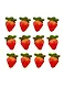 Искусственный декор Клубника в пакете с подвесом , 12 шт - фото 1