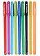 Ручка шариковая GoodMark, Rainbow, синяя, в ассортименте - фото 3