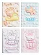 Записная книжка А6 96 листов, "Sweet Kawaii 3D", в ассортименте - фото 1
