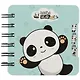 Записная книжка 95*120 57л лин. "Panda bear" карт.обл., вырубка, спираль, инд.уп., ассорти - фото 5
