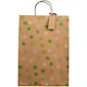 Пакет А3 46*33*10 Рolka dot нейтр., крафт - фото 2