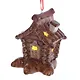 Украшение новогоднее Избушка с подсветкой, 3 варианта (керамика) (7х5х8) - фото 5