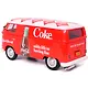 432202 Машинка литая коллекционная Motor City Classics - Die-сast модель по лицензии Coca-Cola 1962 Volkswagen Cargo Van, масштаб 1:43 - фото 7