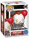 Фигурка Funko POP! Movies IT Chapter 1 Pennywise with Balloon (Shelf Sitter) (2030) (Fun90440) - фото 2