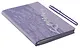 Ежедневник недат. А5 120л "Виннер" сиреневый + ручка шариковая, мягк.переплет, тиснение фольгой, блинтовое тиснение, офсет, ляссе, подар.упаковка - фото 4