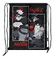 Мешок для сменной обуви "Naruto" 38*48см, черный, полиэстер - фото 2