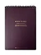 Блокнот А5, 80 листов в линейку, "Blossom", фиолетовый, на спирали - фото 1