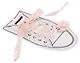 Украшения на обувь (розовые) (20х14) - фото 2