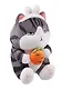 Мягкая игрушка Котик-зайка с морковкой Кигуруми (25см) (12-1040-202405-T16) - фото 1