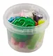 Тесто для лепки "Пластишка", набор в ведерке из 18 цетов с формочкой - фото 2