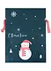 Мешок 40*30см подарочный "Снеговик" Новый год - фото 1