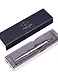 Ручка подарочная шариковая синяя, Jotter Stainless Steel CT, Parker - фото 9