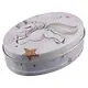 Шкатулка овальная Единорог (пастель с золотом) (металл) (8,5×6) (12-09412-03516-36) - фото 1
