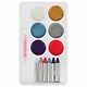 Аквагрим набор палетка с карандашами Милая Леди - фото 2
