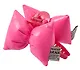 Заколка-крабик дутая Бантик (фуксия, металлик) (PU) (12см) (12-2025093-11) (Lafilaf) - фото 4