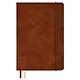 Ежедневник недат. А5 160л "Граниссо" коричневый, кожзам, тв.переплет, застежка-резинка, карман, тонир.блок, ляссе - фото 1