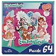 Пазл, Оригами Энчантималс 64эл. +магнитик Волшебные подружки(22х22см) 03559 - фото 1