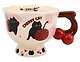 Кружка Cherry Cat Котик с бантиком (керамика) (360мл) (12-6641-202604-06) - фото 1