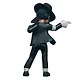Коллекционная фигурка Майкл Джексон Billy Jean (Minix) (12см) (20775) - фото 3