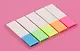Закладки самоклеящиеся 5 цветов*25 листов, с цветным краем - фото 3