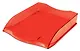 Лоток горизонтальный красный - фото 1