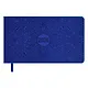 Еженедельник дат. 2026г. 64л 150x87 мм 150x87 мм "Виннер" синий, кожзам, мягк.переплет, блинт.тиснение, офсет, карманный, горизонт, справ.мат-лы, закругл.углы, ляссе, инд.уп - фото 1