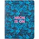 Тетрадь на кольцах в клетку InFolio, Neon light, А4, 120 листов - фото 1