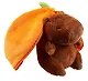 Мягкая игрушка Капибара-мандаринка (23см) (12-0960-G23) - фото 5