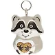 Брелок Маленькое счастье Енотик с печенькой (текстиль) - фото 1