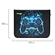 Папка для тетрадей A5 "Digital gamepad" молния с трех сторон, пластик - фото 9