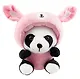 Мягкая игрушка Панда Кигуруми (кролик) (текстиль) (20 см) (12-Yangzhou zhouyu-001) - фото 1