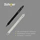 Ручка гелевая Schiller, Techno, автоматическая черная 0,7 мм, в ассортименте - фото 3