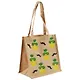 Сумка джутовая S Ананасы (30х30х18) (12-Eline-8-S) - фото 1