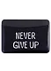 Чехол для карточек горизонтальный Never give up - фото 1