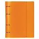 Тетрадь на кольцах в клетку Hatber, Diamond Neon, 120 листов, оранжевая - фото 2