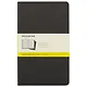 Набор книг для записей Moleskin Cahier Journal Large, 3 штуки, чёрные, 40 листов, А5 - фото 1