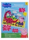 Набор для творчества ТМ Peppa Pig  Аппликация Прогулка с динозавром 3в1, 18*25,5 - фото 1