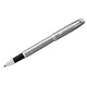 Ручка-роллер Parker, IM Essential Stainless Steel CT, подарочная черная - фото 6