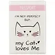 Обложка для паспорта My cat loves me (ПВХ бокс) (ОП2018-186) - фото 1
