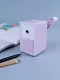 Точилка механическая для карандашей "Pastel colors", с контейнером для стружки, бело-лиловый, Yoi - фото 2